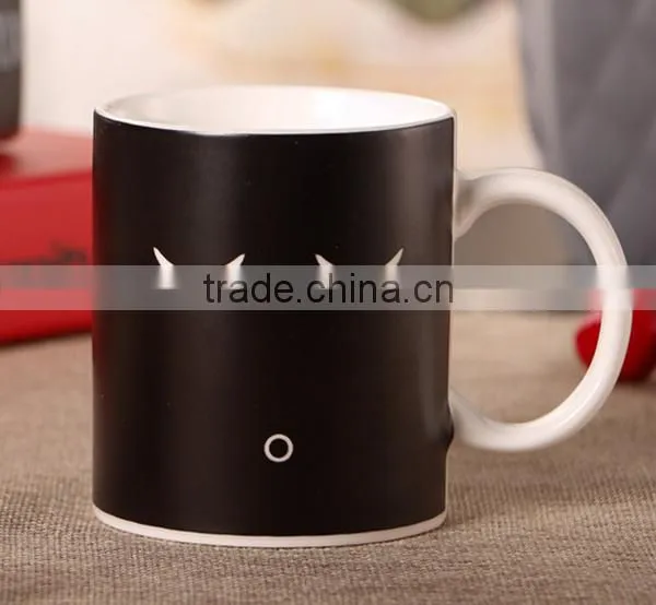 Magic Color Changing Lovely Smily Ceramic Coffee Mugs, Promotional Gift Mugs photo-2
