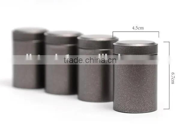 Mini Air Tight Tea Tin Box With Plug Lid photo-4