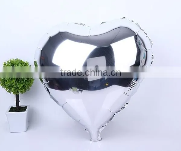 Metallic Heart Shape Helium Inflatable Foil Balloons Party Decoration Foil Balloons Wholesale photo-5