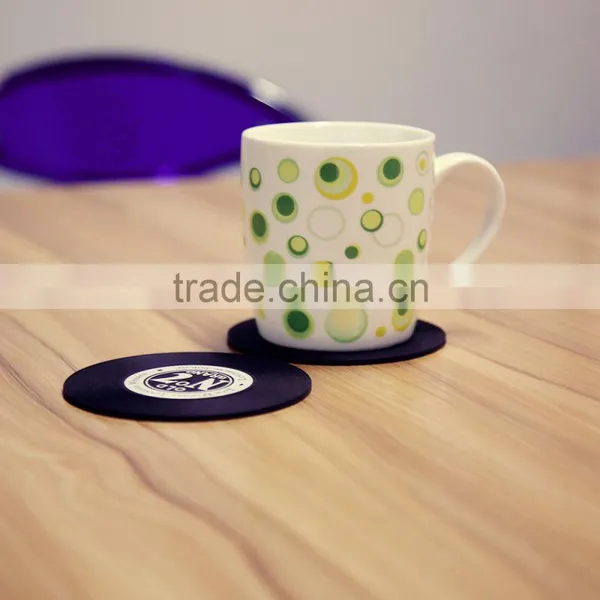Newest Design Cheap Silicone Rubber Coaster,cup Silicone Mat for Sale photo-2