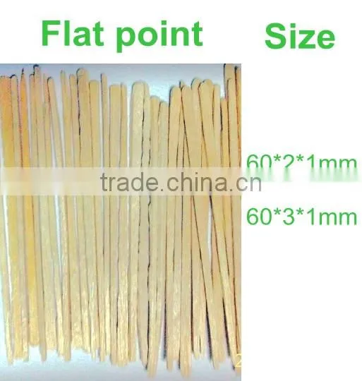 Disposable Flavored Eco-friendly Flat Wooden Toothpicks photo-4
