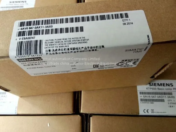 SIMATIC Basic KEY AND TOUCH Panel(1st Generation) 6AV6647-0AK11-3AX0 photo-3