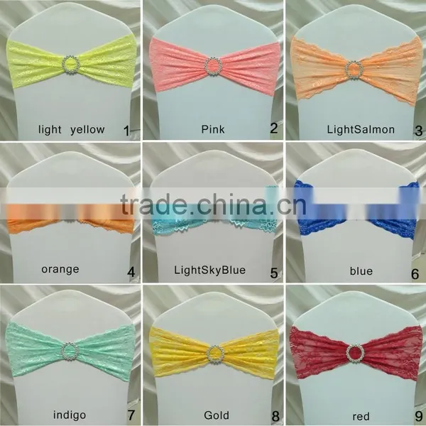 Various Kinds of Lace Chair Band With Plastic Buckle photo-2