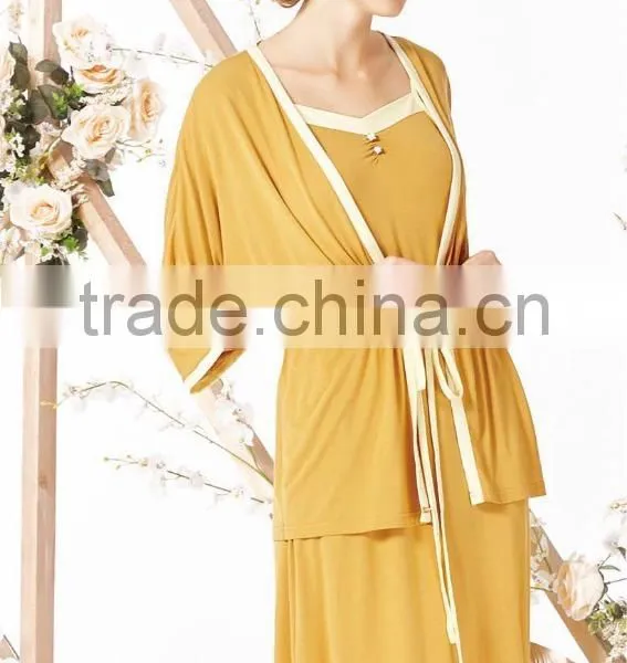 2016 Latest Elegant Women Spring Two Piece Sleepwear photo-2