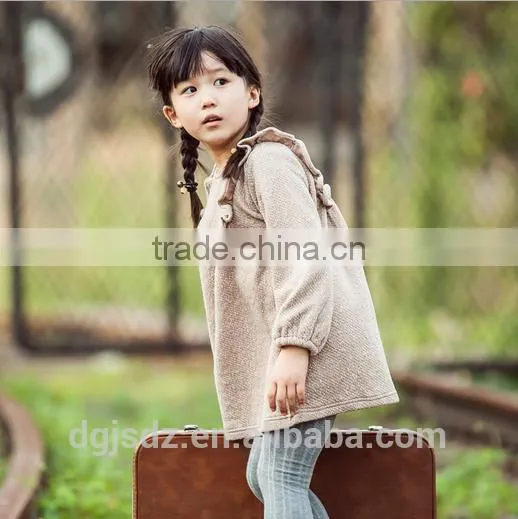 Children Frock for Autumn/winter Korean Style Girls Dress Cute Frocks for Baby Girl