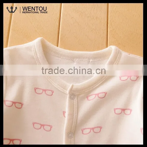 Wholesale Personalized Cotton Newborn Baby Romper Suit photo-4