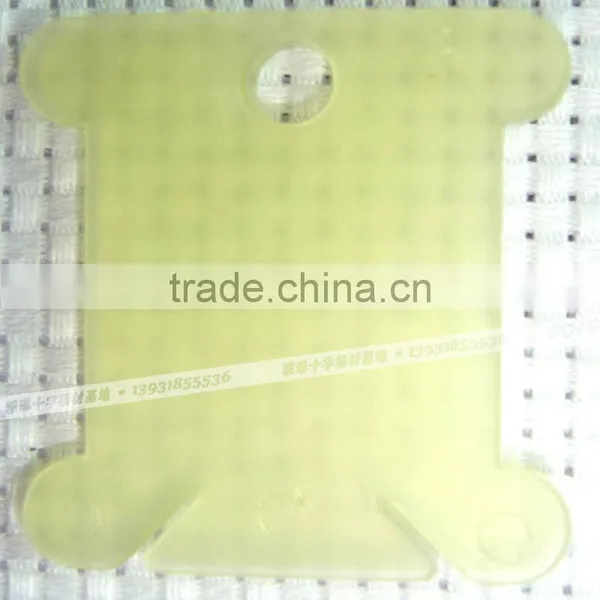 Cardboard Plastic Floss Bobbins Threading Board photo-5