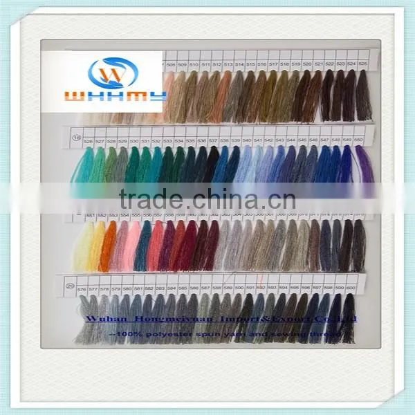 30/3 Multicolor Polyester Sewing Thread photo-6