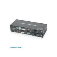 Charmvision EVO-1PVA, Audio & VGA & Keyboard & Mouse & KVM Optical Fiber Transceiver, Single Mode Single Core for Transmitting 20km photo-2