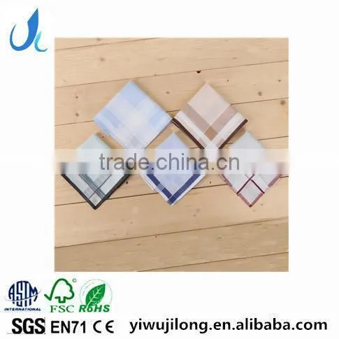 Hot Sale Wholesale Good Quality 100% Cotton Classic Mens Handkerchief