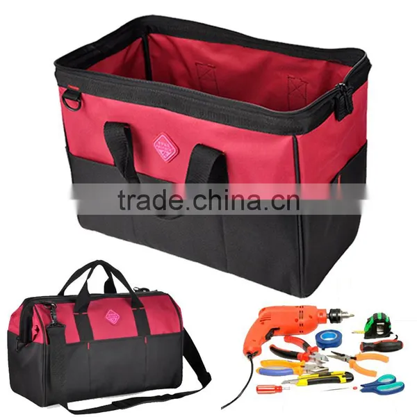 2016 Heavy Duty Open Mouth Professional Best Electrician Tool Bag
