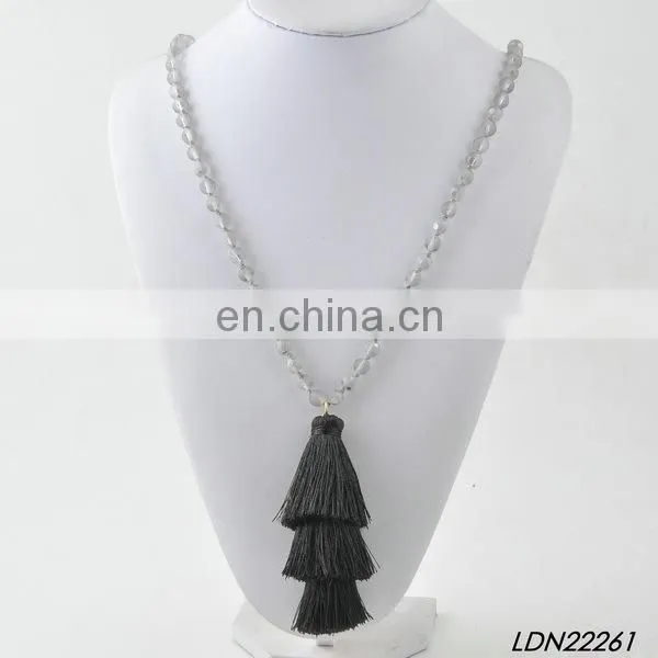 Latest Design Beads Necklace Fringe Necklace photo-3