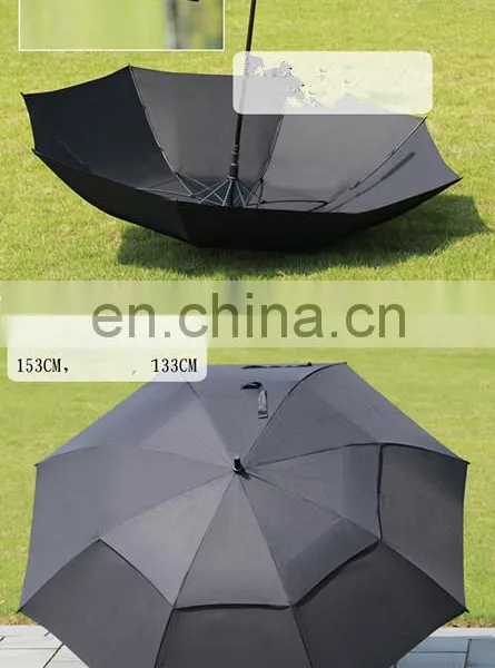 Custom Logo Double Layer Windproof Golf Umbrella photo-5