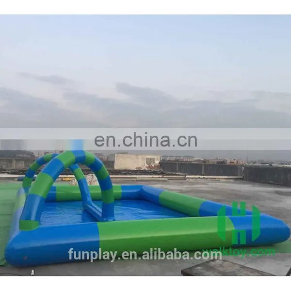 HI Hot Sale Kids Game Race Track, PVC Tarpaulin Inflatable Ball Pool, Inflatable Race Tracking Field photo-2