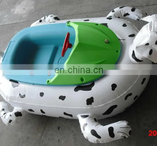 Inflatable Pink Inboard Boat for Piscine Swimming Pool photo-3