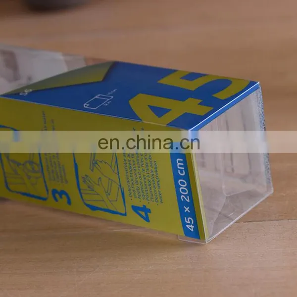 Manufacturer Custom Clear PVC Rectangle Packaging Box,wiper Packaging Box With Custom Logo Printing photo-4