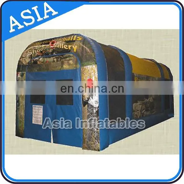 Custom Big Inflatable Paintball Tent / Outdoor Inflatable Paintball For Events photo-2