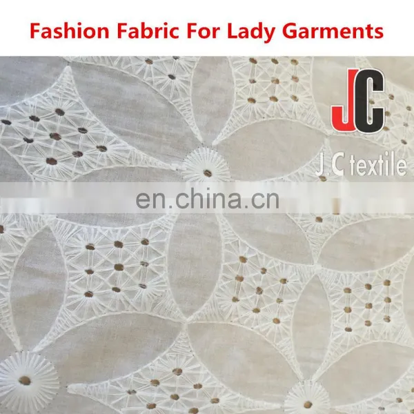 Cotton Yarn Dyed Fabric Embroider Fabric Silk Soft Fabric Cotton Textile photo-2