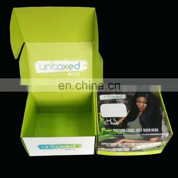 China Manufacturer Luxury Printing Carton Corrugated Cardboard Box For Shipping photo-3