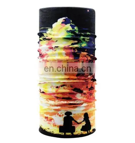 2017 Polyester OEM Multifunctional Custom Seamless Headwear Magic Tubue Bandana photo-3