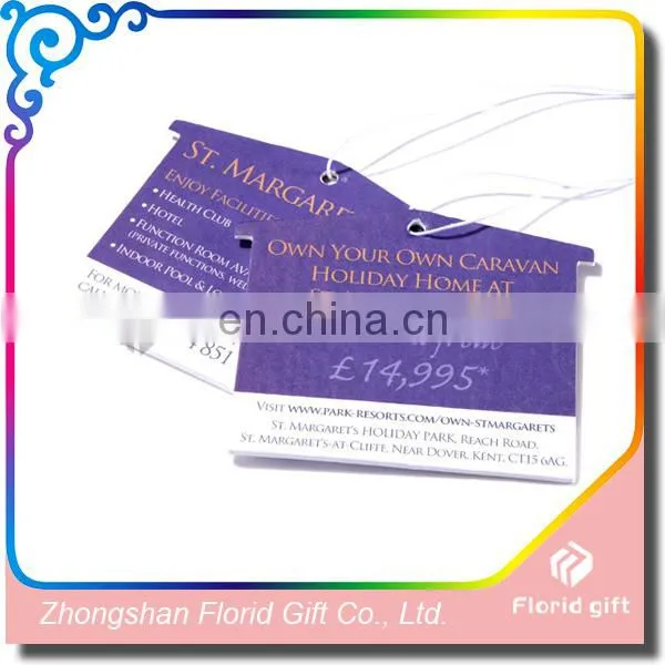 Hot Sale Long Lasting Scent Cheap Paper Car Air Freshener photo-3