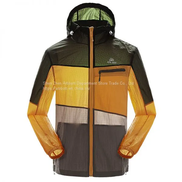 New Version Man Sunproof Nylon Skin Clothes photo-3