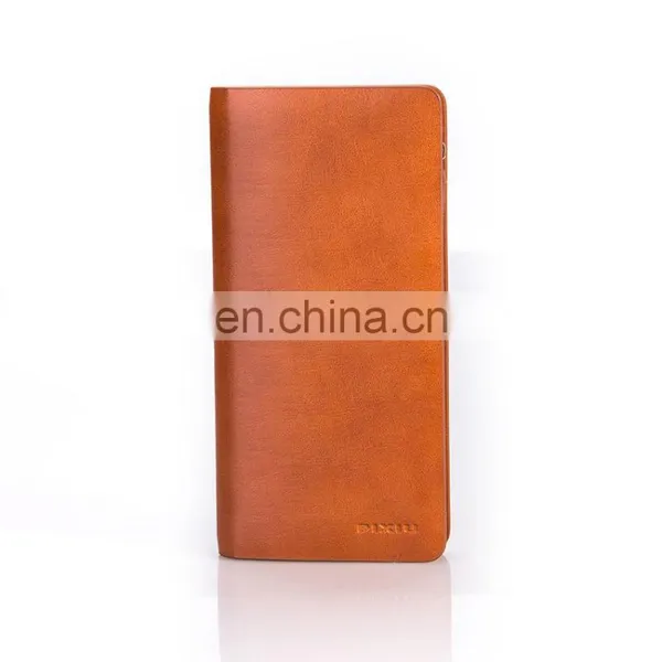 Trade Assurance Supplier Handmade Zupper Luxury Leather Wallet photo-2