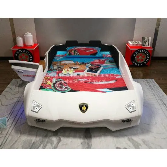 Lamborghini Race Car Bed Kid Car Bed photo-4
