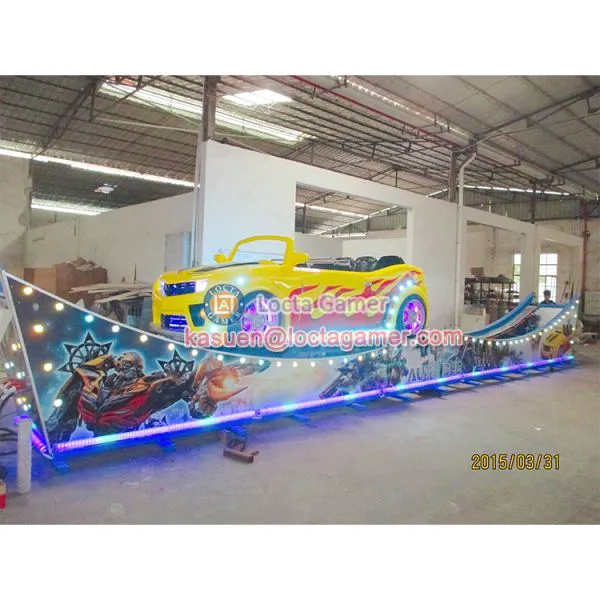 Zhongshan Amusement Park Equipment Outdoor Playground Flying Car, Rotation Ride Kiddie Rides 8 Seat Auto Bee Fly Car, photo-2