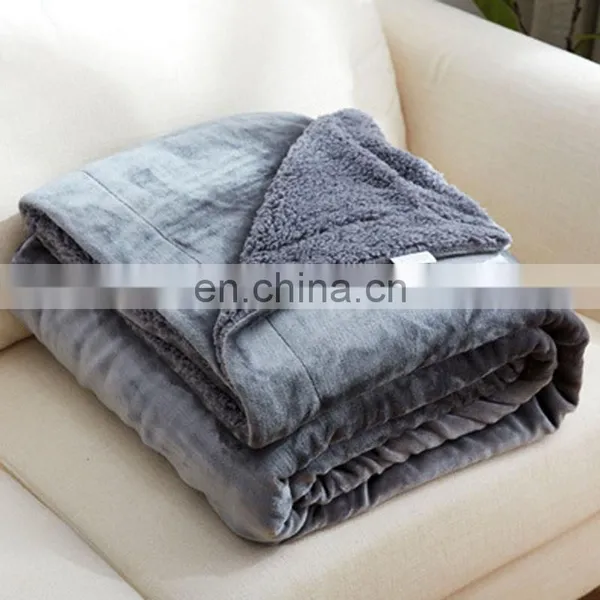 Warm Super Soft Custom Print Muslin Polyester Polar Fleece Flannel Blanket photo-5