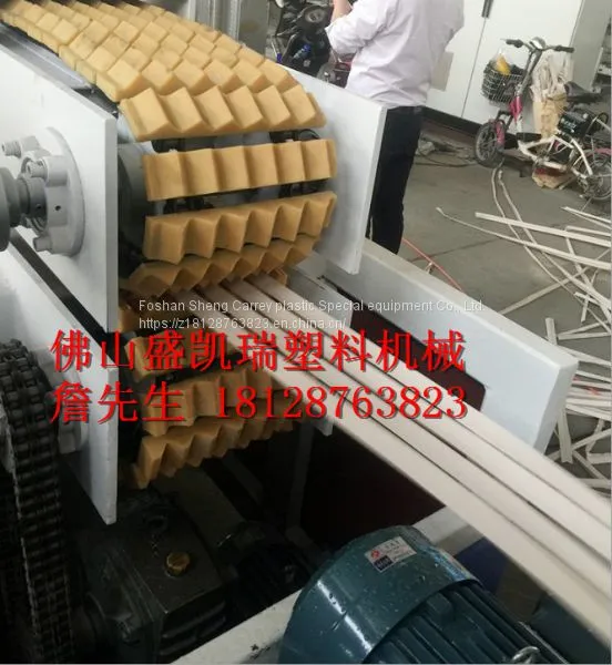 Pvc Plastic Angle Protection Line Extruder photo-3