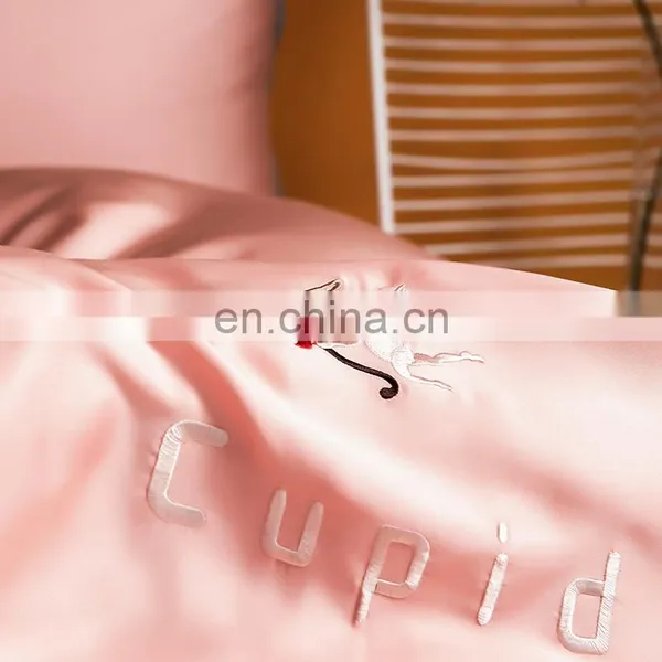 RAWHOUSE Silk Bedding Set Tencel 4 Pcs Bedding Set photo-5