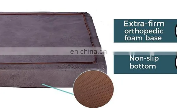 High End Memory Foam Dog Bed , New Multi-Use Pets Sofa, Luxury Dog Mat 2019 ALI-PET-316 HighLand photo-5