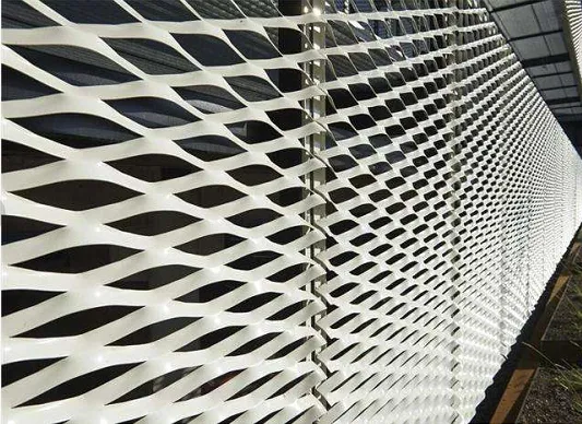 Diamond Hole Expanded Metal Mesh Sheets Aluminum Decorative Wire Mesh Manufacturer photo-4