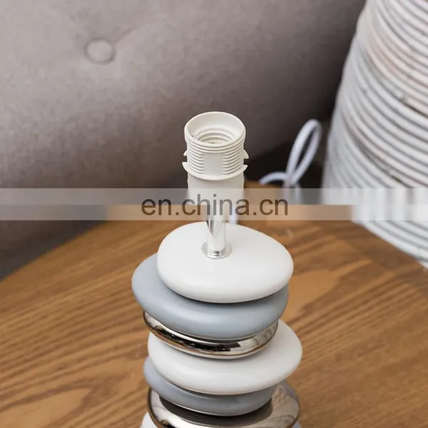 Nordic Simple Custom Hotel Nightstand Lamp Home Table Decoration Cheap Modern Bedside Lamp With Logo photo-5