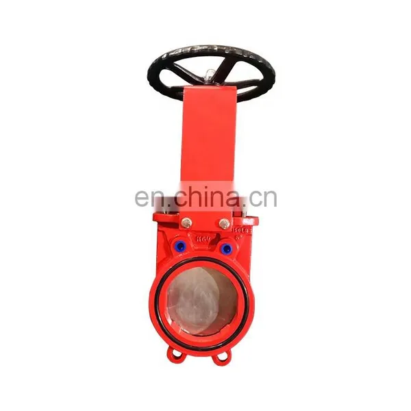 DN50 DIN Ductile Cast Iron Soft Seat Knife Gate Valve PN10 photo-2