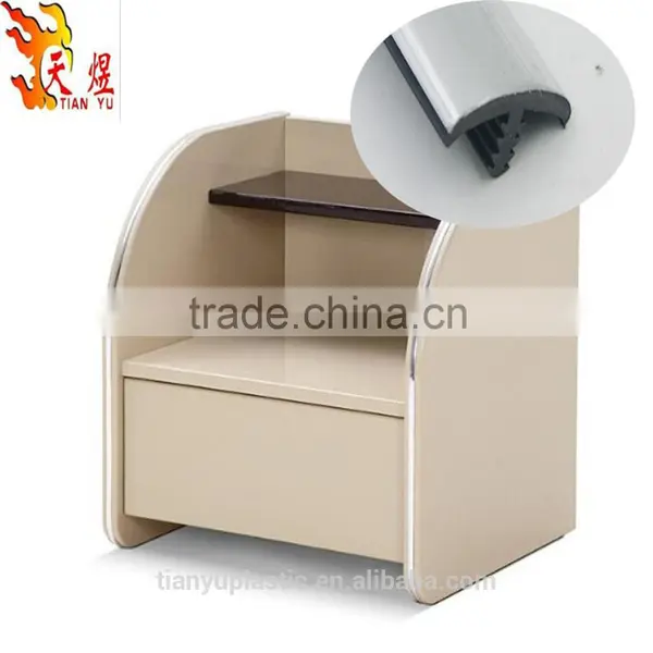 Night Stand/night Table T Shape Moulding Edge Banding Pvc Strip Plastic Fitting Parts photo-2