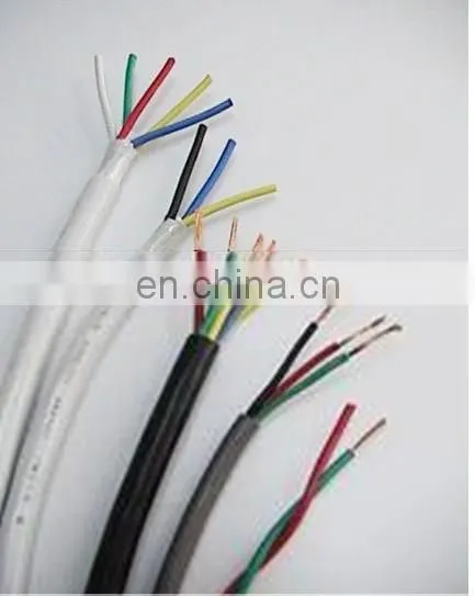 0.75mm 1mm 1.5mm 2.5mm PVC Shielded Multicore Control Cable photo-3