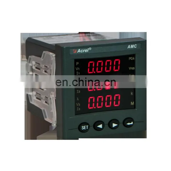 3 Phase Amp Volt Power Meter LED Display Multifunction Energy Meter AMC72-E4/KC With Rs485 photo-3