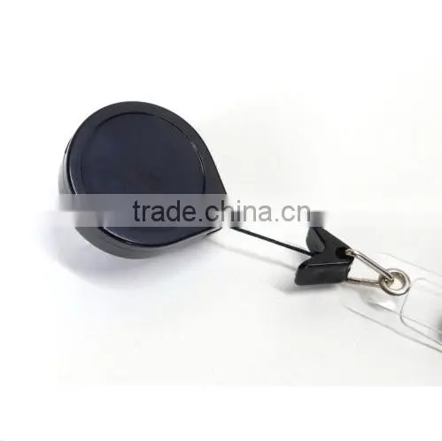 Twist Retractable Badge Holder ID Card Holder Reel With SWIVEL-BACK Alligator Clip photo-2
