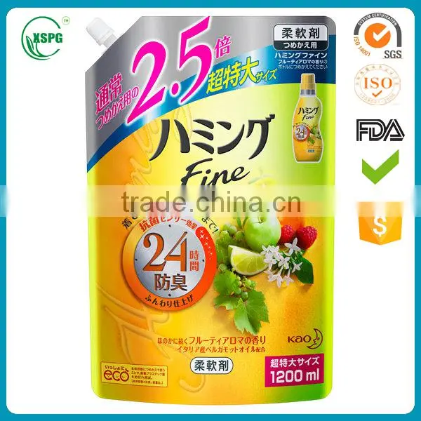 Resealable Plastic Liquid Spout Bag for Juice photo-3