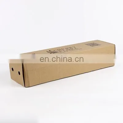 Kraft Folding Mailer Boxes Brown Corrugated Paper Corrugated Board Box for Flower Packing photo-2