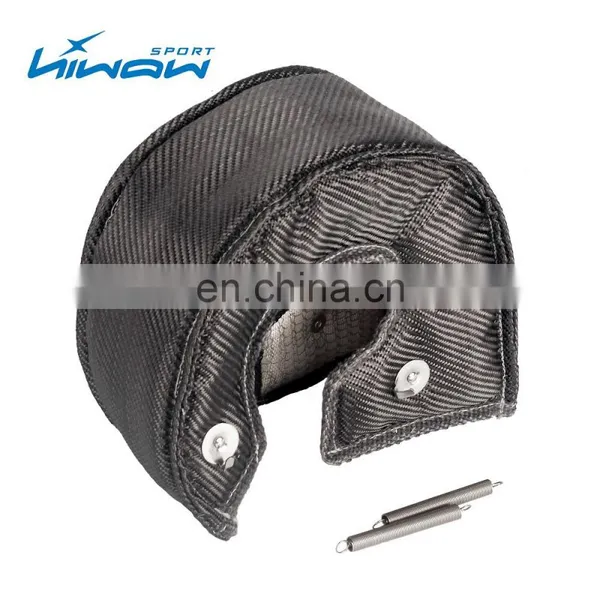 Turbo Charger Black Fiberglass Titanium Turbo Blanket T3 T4 T6 photo-3