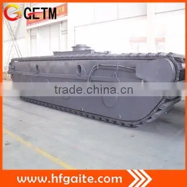 Large Scale Amphibious Pontoon for 30-33t Excavator Assembly Heavy Construction Machinery Undercarriage of Amphibious Excavator photo-3