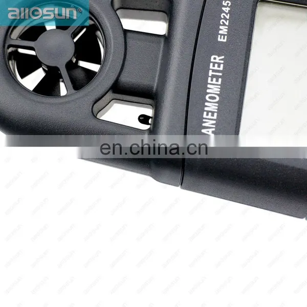 All-sun EM2245 Digital Anemometer Handheld Wind Speed Meter LCD Air Temperature Velocity Meter Air Flow Meter photo-4