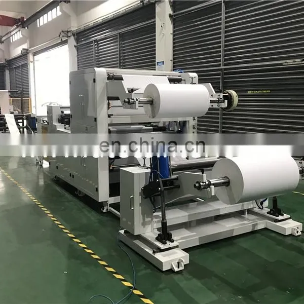 UTHQ1100K Automatic Dutch Oven Fryer Parchment Oil Wax Paper Cross Cutting Sheeting Machine photo-2