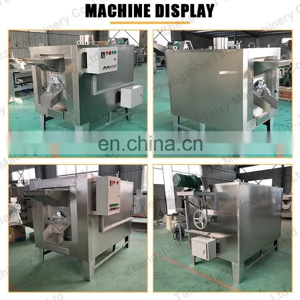 Peanut Roasting Nuts Sesame Soybean Corn Groundnut Roaster Processing Machine photo-3