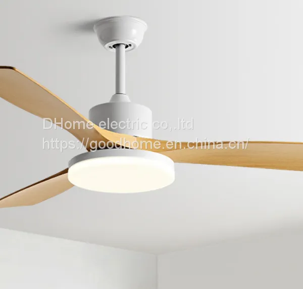 52 Inch Ceiling Fan Light Solid Wood Fan Light LED Non Flashing Ceiling Restaurant Light（Wechat:13510231336） photo-2