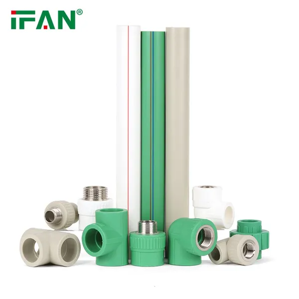 IFAN PN12.5/PN16/PN20/PN25 Plumbing Plastic Green White Water Pprc PPR Pipe for Hot and Cold Water Supply photo-5