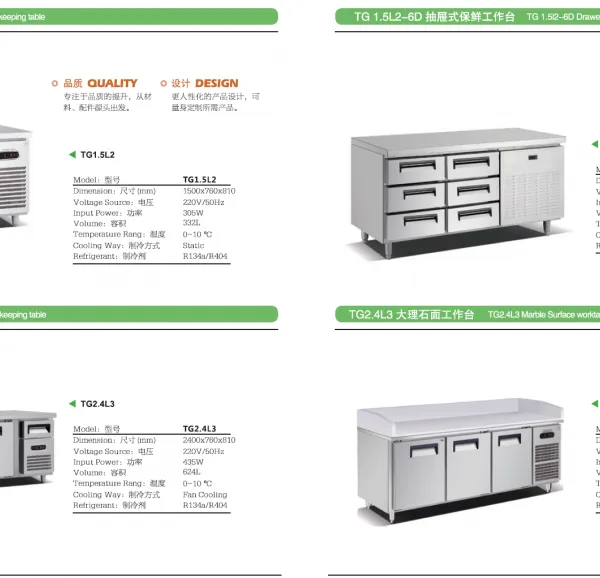 Commercial Fresh-Keeping Table With Refrigerated Side Dishes Display Cabinet photo-5